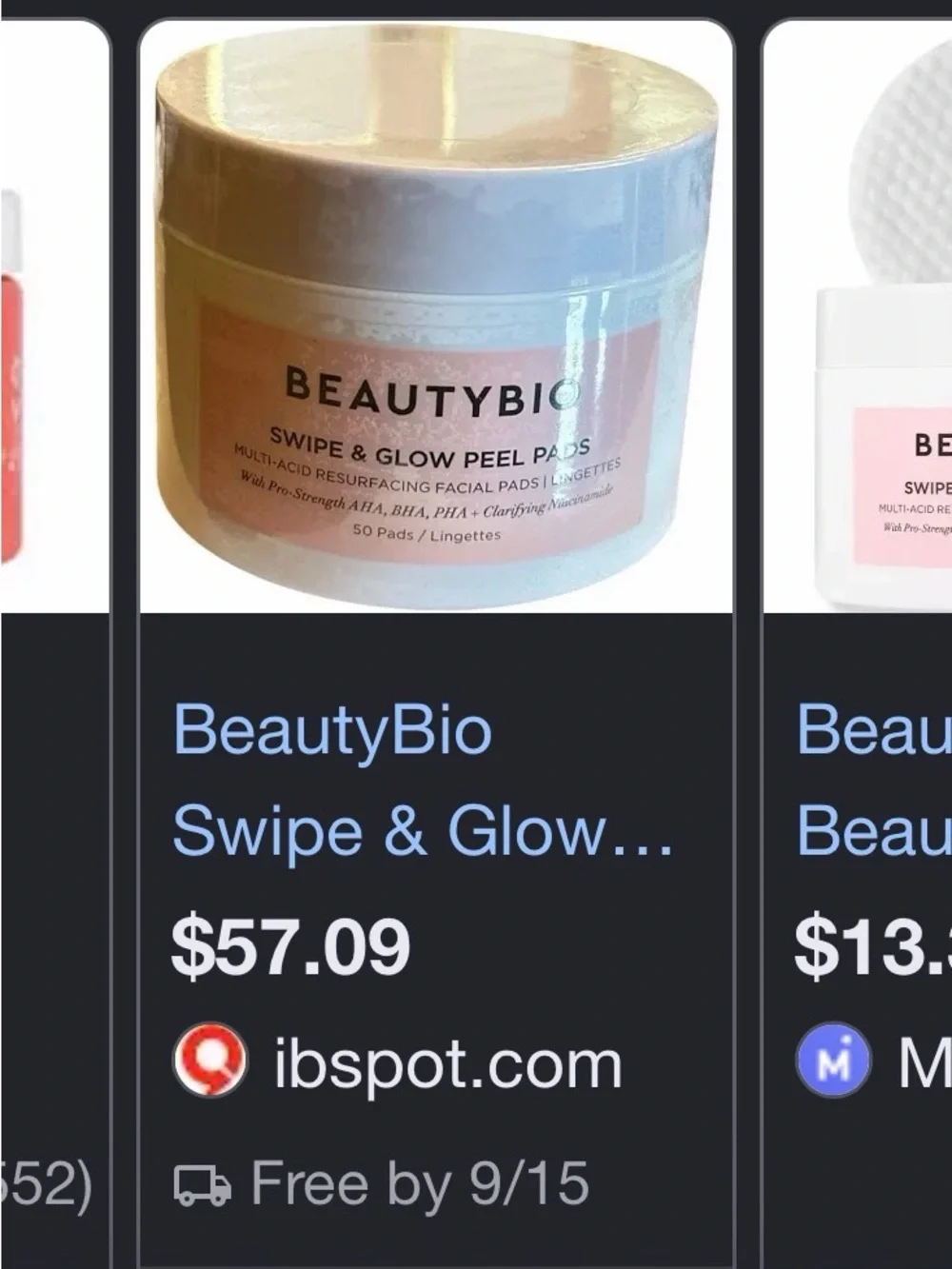 N/A swipe glow